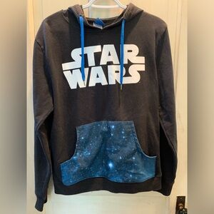 Black Star Wars Young Adult Hoodie